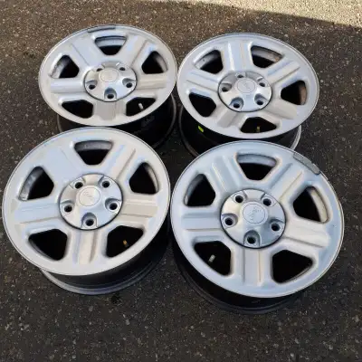 Use these for your Winter Tires on the Jeep Wrangler … Set of 4 OEM 16 inch Wheels Rims Very Good co...