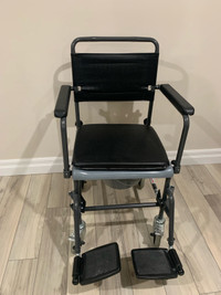 Invacare glide wheeled commode H720T4