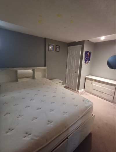A clean and comfortable one room is available for rent in a shared basement. The kitchen and washroo...