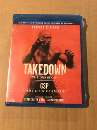 GSP blu ray with DVD combo of UFC legend