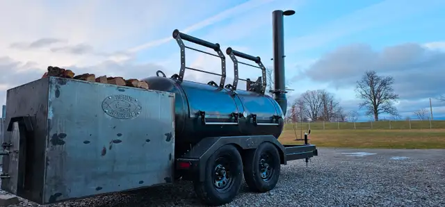 BBQ Smoker Trailer for sale!628637310659871224