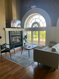 Furnished Penthouse Loft in Beautiful Heritage Building