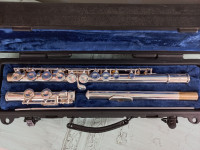 Selmer Silver Plated Flute, Close Hole, USA