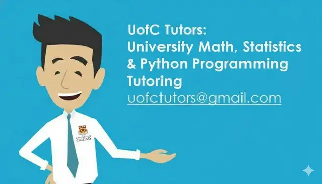 University Math, Statistics & Python Programming Tutoring64840199032194120