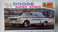 JO-HAN 1964 DODGE SUPER STOCK MODEL KIT, UNBUILT
