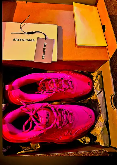 Balenciaga Pink  Mens Sneaker Size 9, View more