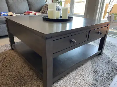 Square Wood Coffee Table, View more