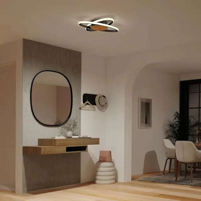 Artika Atomic 15" LED Flush Mount Ceiling Light, 1300lm 5CCT Dim in Indoor Lighting & Fans in Oshawa / Durham Region - Image 3