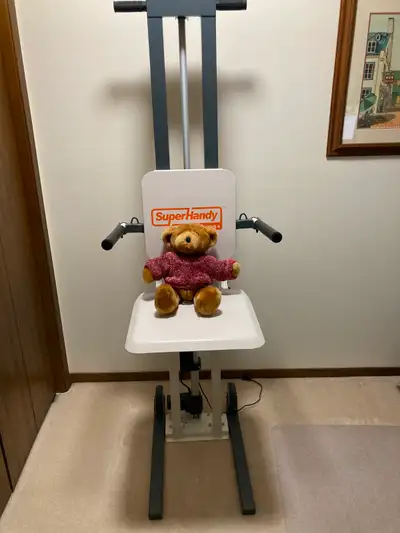 Electric floor lift chair  4 months old $760 new, View more