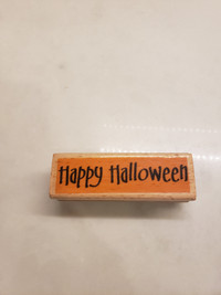 3 October Rubber Stamps: Halloween and Thanksgiving