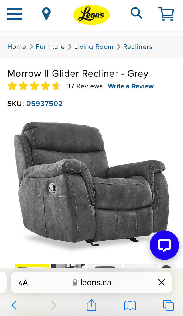 Reclining Sofa and Chair in Couches & Futons in Mississauga / Peel Region - Image 4