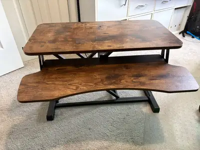 Tabletop stand-up desk, View more