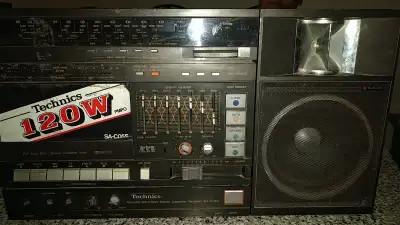Technics Speaker and Audio Receiver, View more
