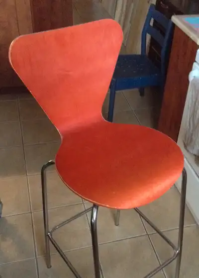 chaise haute de bar / vintage bar chair