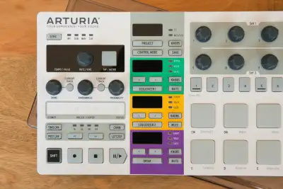 Arturia BeatStep Pro + Decksaver - 1 drum + 2 melodic sequencers, View more