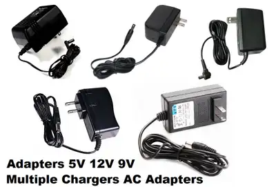 Several charger for sale USB Power Cords 5 volt 12 volt many, View more