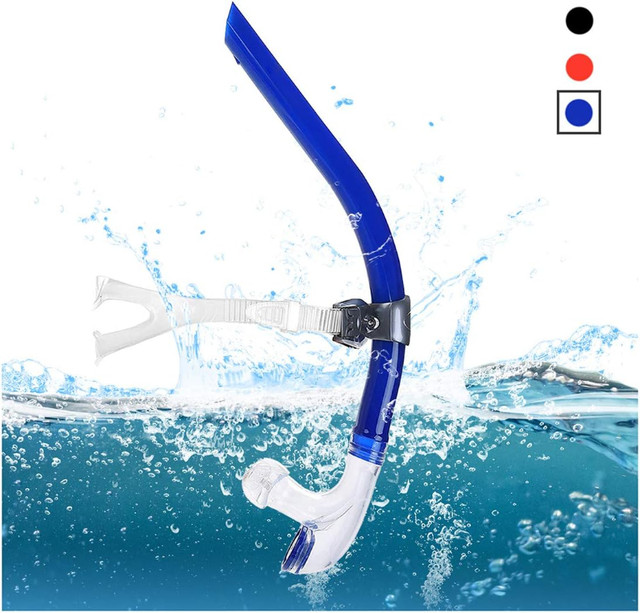 Swim Snorkel, One-Way Purge Valve Swimmers Snorkel in Water Sports in Strathcona County