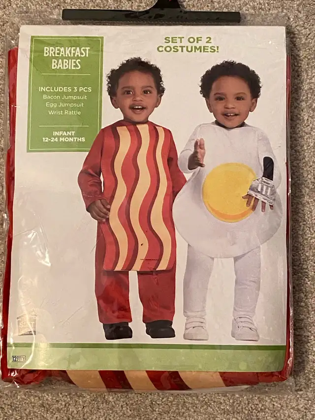 Twin Toddler Halloween Costume