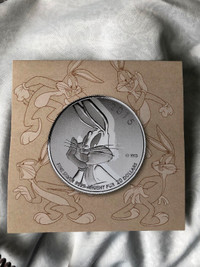 2015 $20 bugs bunny silver coin