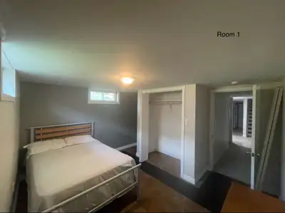 Basement room for rent walking distance from college
