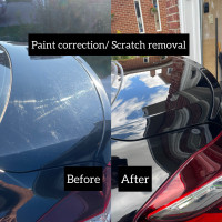 Paintless paint correction