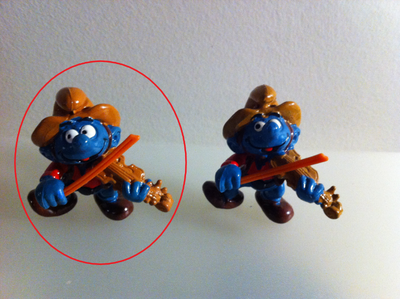 Smurfs - Vintage Fiddler Cowboy Smurf (Tawney Brown), View more