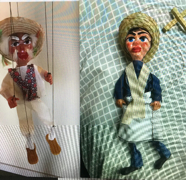 Marionette Mexican Puppet 1960's and his Friend in Arts & Collectibles in Vernon