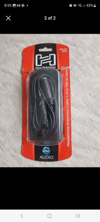 Hosa Technology Headphone extension cable