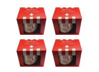 TIM HORTONS ~ 2019 Boxed Traveler's Collection Mugs ~ NEW x4