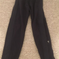 Girls Ivivva Pursuit Lined Navy Pant sz 7