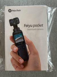 BRAND NEW unopened Feiyu Pocket Gimbal. First to pay gets it!