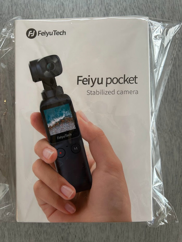 BRAND NEW unopened Feiyu Pocket Gimbal. First to pay gets it! in Cameras & Camcorders in Banff / Canmore