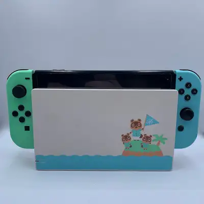 Nintendo Switch Animal Crossing: New Horizons Edition console in excellent condition. Gently used an...
