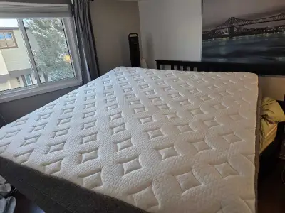 GhostBed Luxe 13 inch Gel Memory Foam Mattress- King, View more