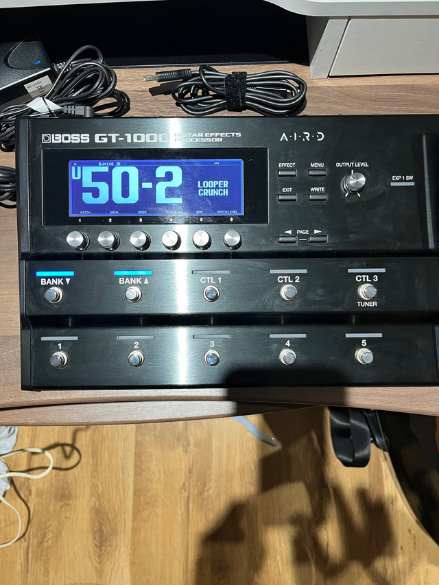 Boss GT1000 Guitar Effects Processor in Amps & Pedals in St. Catharines - Image 4