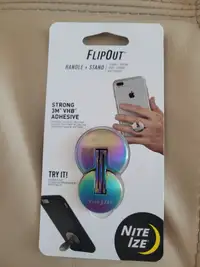Phone ring stand pop socket
