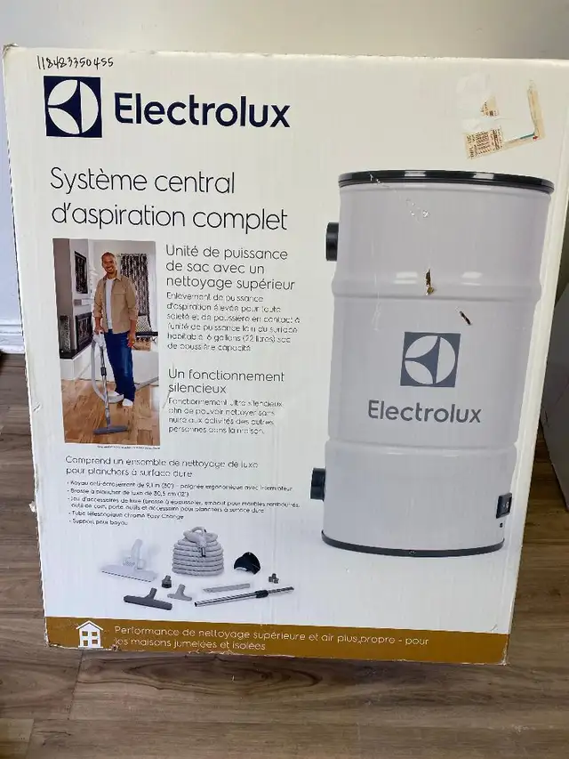 ELECTROLUX CENTRAL VACUUM  PACKAGE63347537516547121