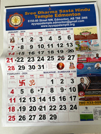 FREE New Hindu Calendars (2)