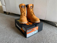 Timberland Direct Attach 8" waterproof steel toe leather boots