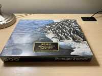 Vintage PENGUIN PLUNGE Jigsaw Puzzle by Springbok 500 pc. Sealed