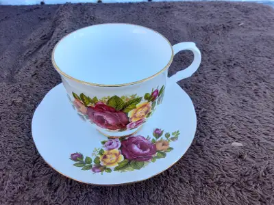 Sadler Wellington Fine Bone China Teacup and Saucer - $10, View more