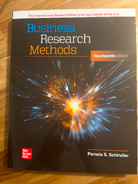 Business Research Methods fourth edition textbook