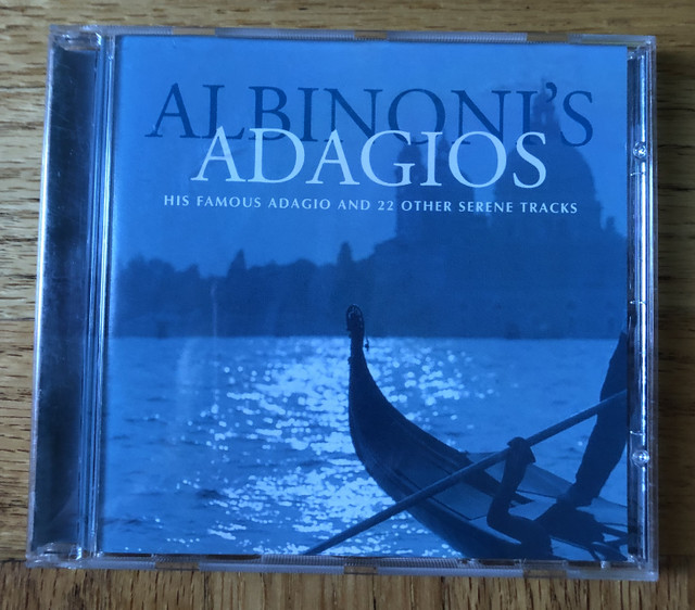 CD ALBINONI' S ADAGIOS dans CD, DVD et Blu-ray  à Longueuil/Rive Sud