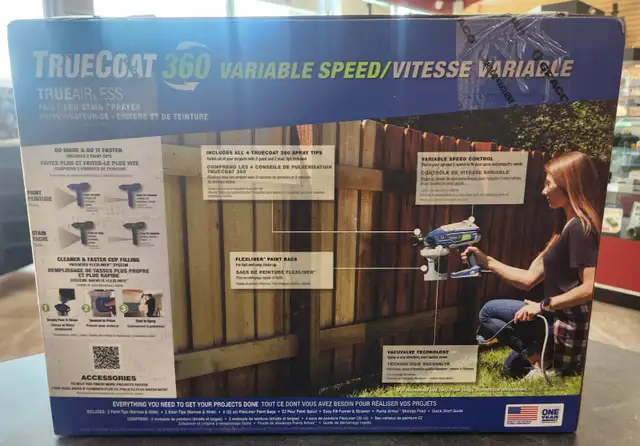 Graco TrueCoat 360 Variable Speed Spray Paint Gun *Brand New*63234962552193122
