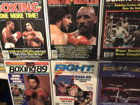 Roberto Hands of Stone Duran boxing magazines