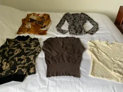 Women tops, size Small, from $5 to $15 depending on choice., View more