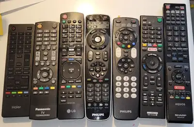 diverses télécommandes Télé/AV, View more