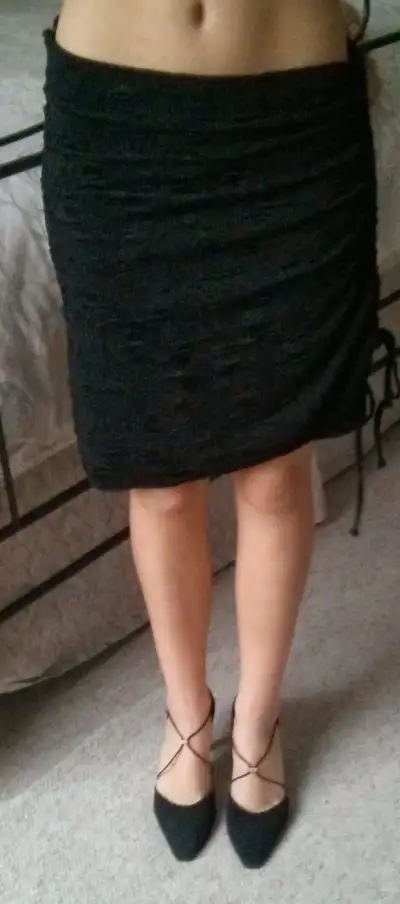 Tricotto Black Skirt, View more