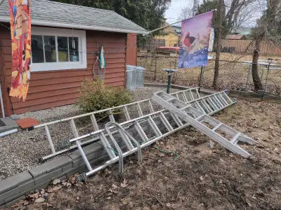aluminum extension ladders, View more