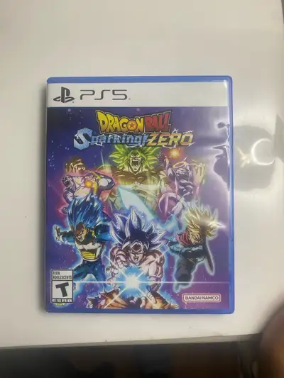 Dragon Ball Sparking Zero Ps5 barely used